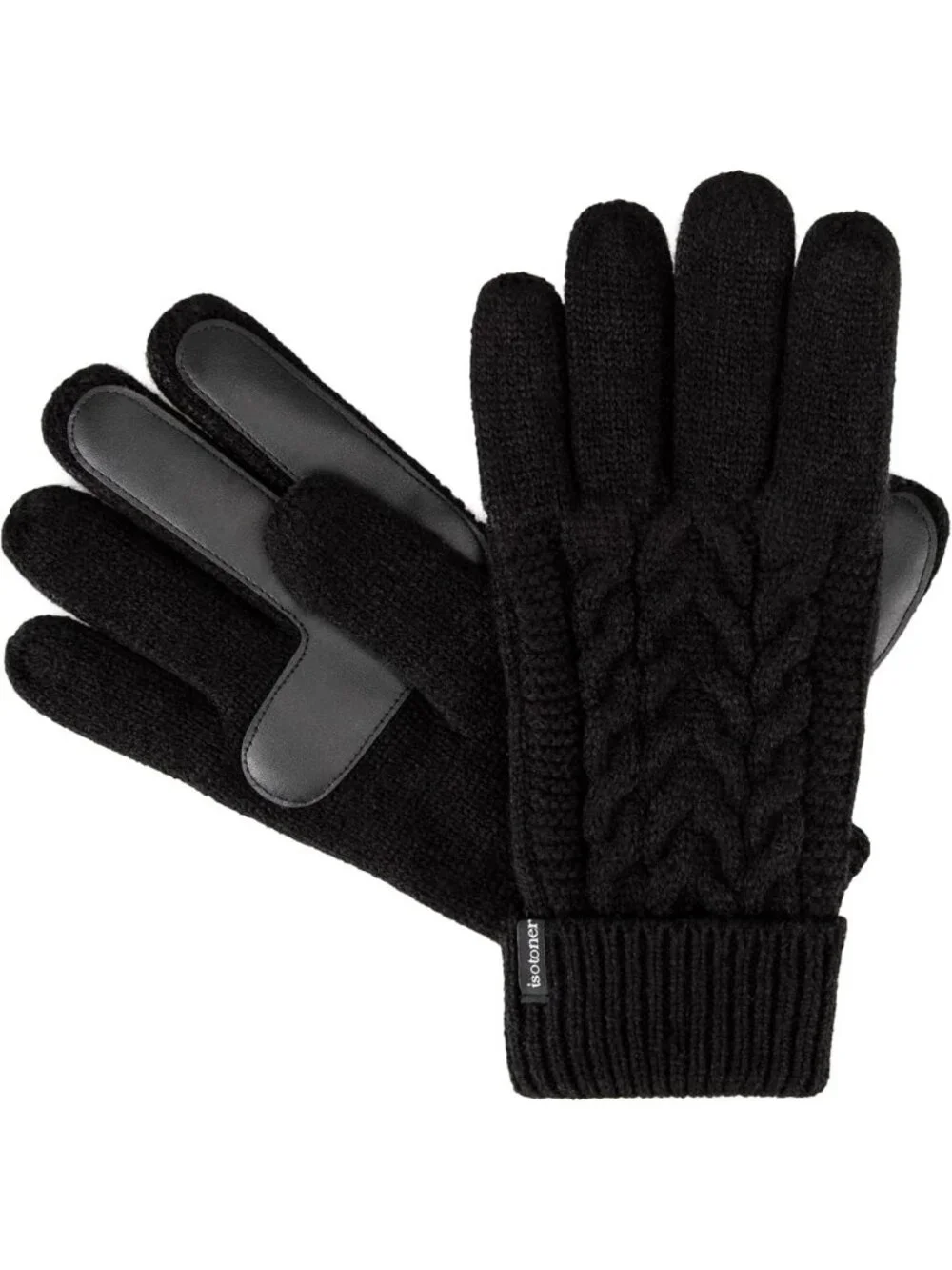 Cozy Touchscreen Cable Knit Sherpasoft Gloves for Women - Warm & Stylish Winter
